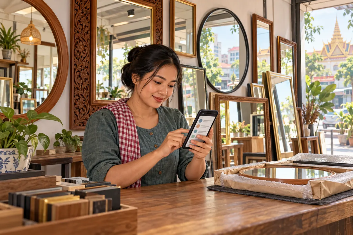 Quote Sent or Work Confirmed? Telegram Chat Tags for Cambodian Custom-Mirror Shops