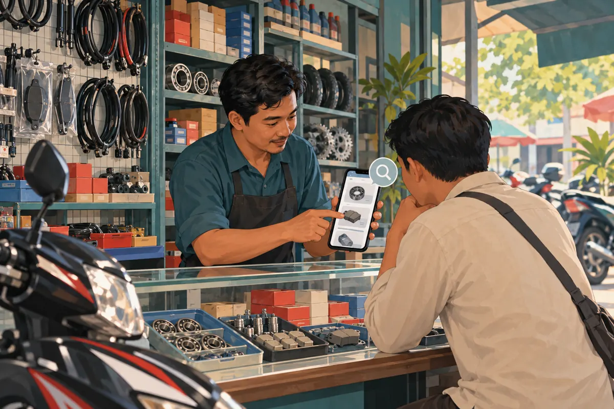 Find That Older Parts Post: A Telegram Search Workflow for Cambodian Shops