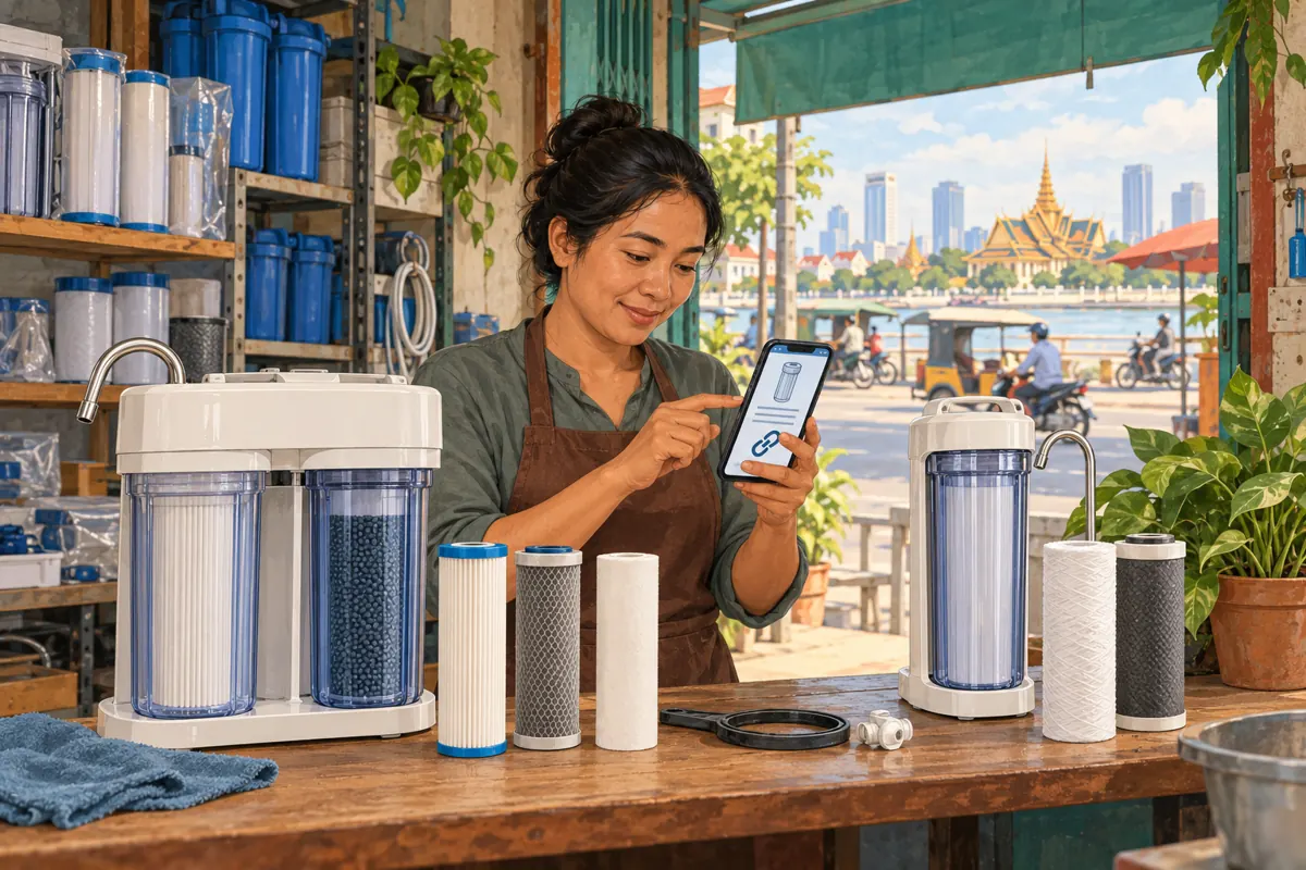 Which Filter Guide Did You Send? Telegram Shared Links for Cambodian Water-Filter Shops